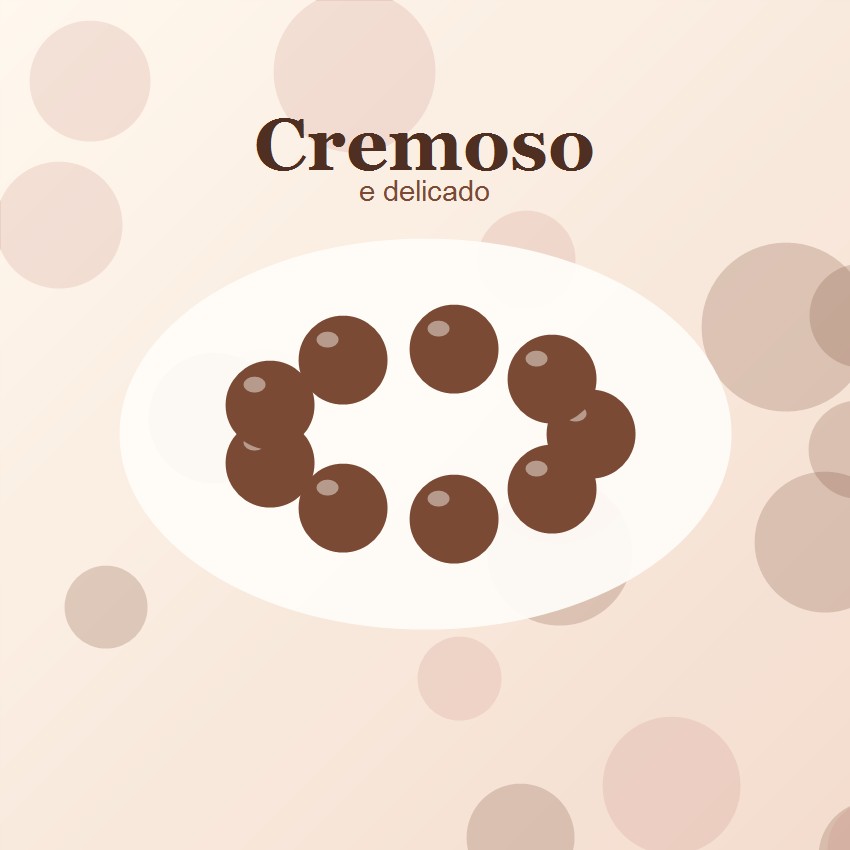 Sobremesa cremosa artesanal